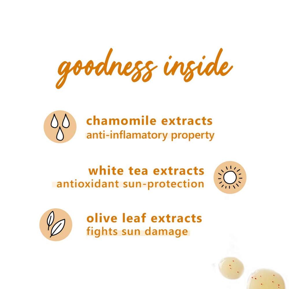 Plum Chamomile & White Tea Revival Face Wash | Mild Cleanser |, 75 ml