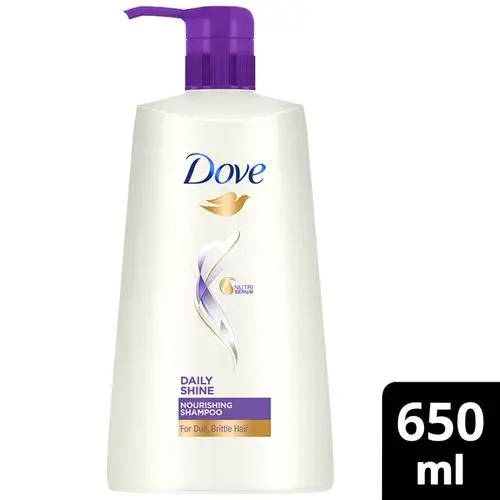 Dove Daily Shine Shampoo, 650 ml