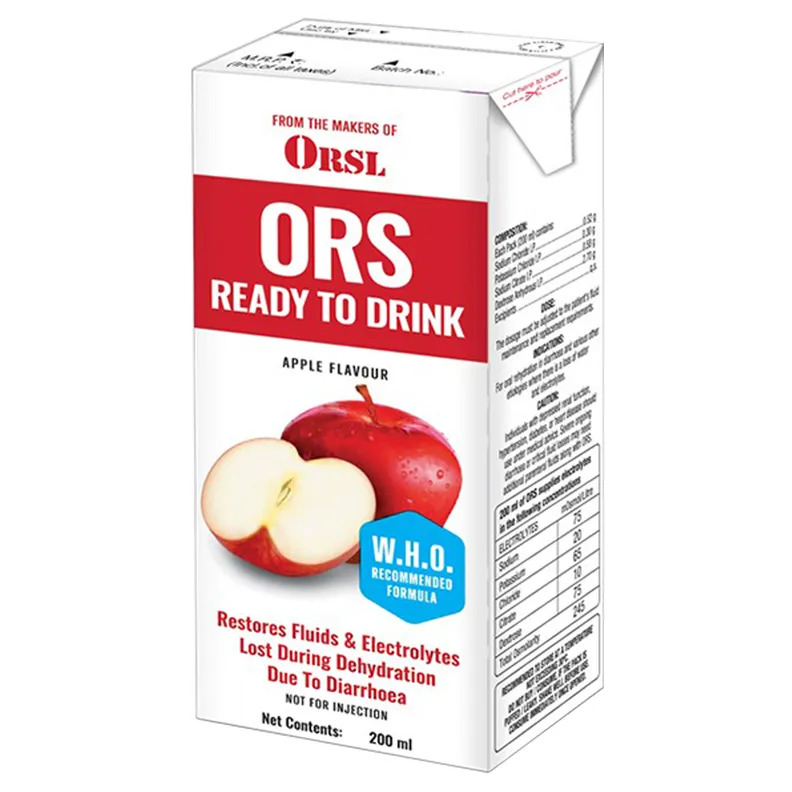Orsl Ors Ready To Drink Apple Flavour 200ml