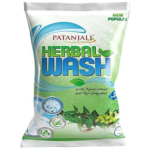 Patanjali Herbal Wash DETERGENT Power 1 KG