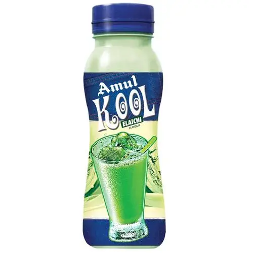 Amul Kool Milk-Elaichi Flavour, 180 ml