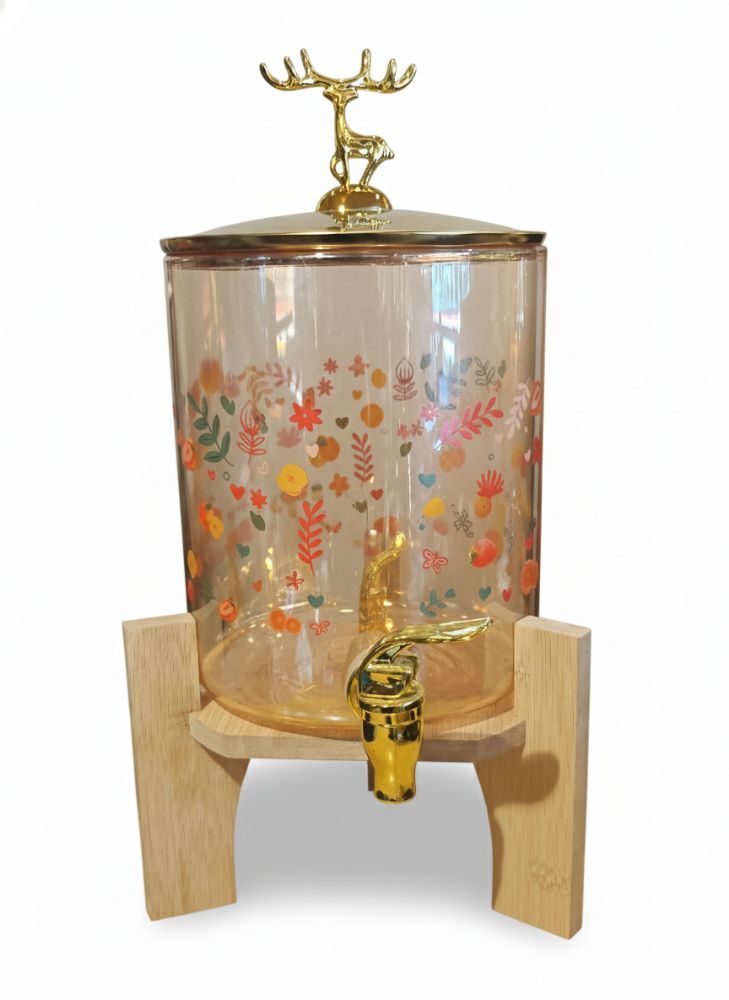 Zuice tank with Wooden base