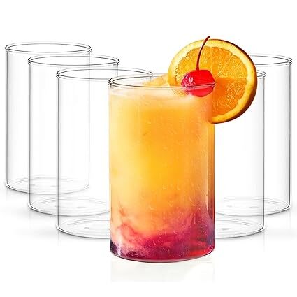 Boro+Ultra Premium Glass Borosilicate 295 Tumbler Set 295ml 6N