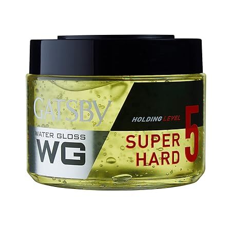 Gatsby Water Gloss - Super Hard, Wet Look Hair Gel, Shine Effect, Long Lasting Hold