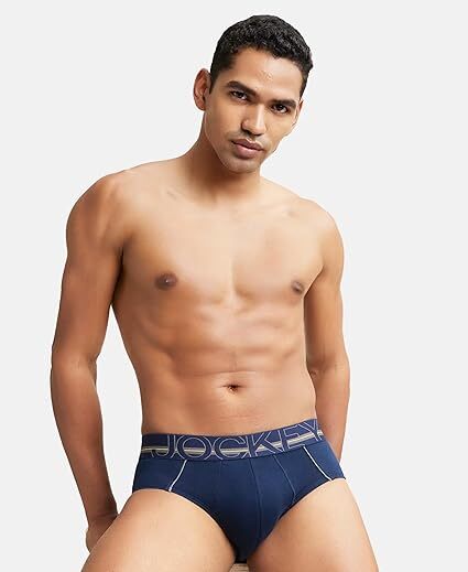 Jockey Zone Brief US14-01 (S-Size) Navy