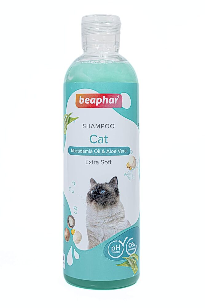Beaphar Cat shampoo with Macadamia oil, 250Ml