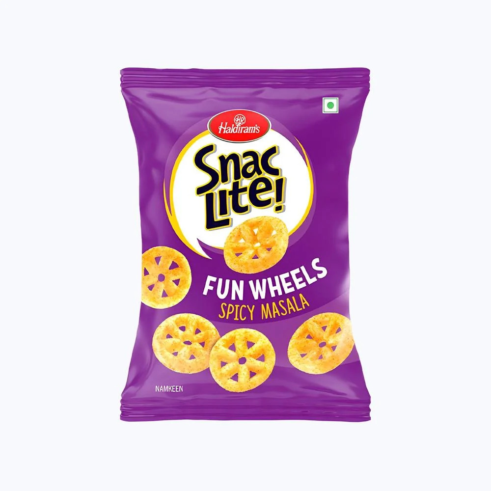 Haldiram Snac Lite Fun Wheels Spicy Chakkar 47g