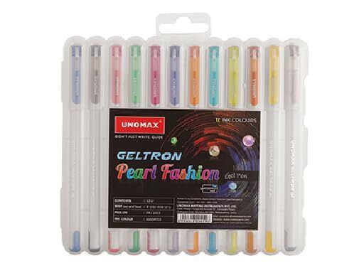 Unomax Write Better Geltron Pearl Fashion Gel Pen 1N