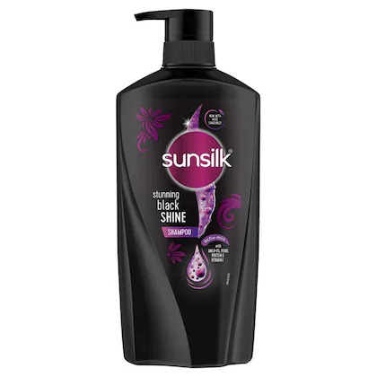 Sunsilk Radiant Black Shine Shampoo 650Ml