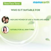 Mamaearth Rose Face Toner with Witch Hazel and Rose Water for Pore Tightening - 200ml