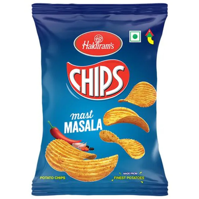 Bulk Deal - Haldiram's Chips - Mast Masala, 55 g Pouch ( Pack of 20 )
