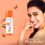 Biotique Sun Shield Sandalwood Ultra Protective Lotion 50+ SPF PA+++ UAV Sunscreen, 120 ml