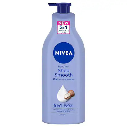 Nivea Shea Smooth Body Milk 5in 1 Care 200ml