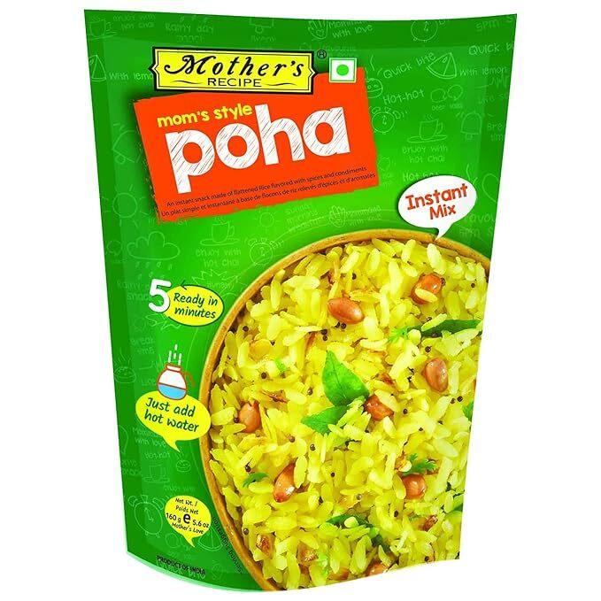 Mothers Recipe Moms Style Poha Instant Mix, 160G