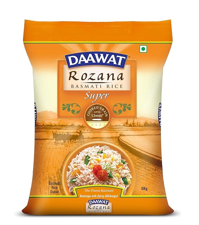 Daawat Rozana Super Basmati Rice 5 kg