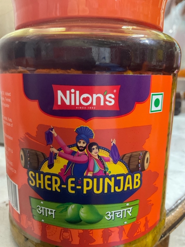 Nilons mango pickle sher-E-Punjab 1kg