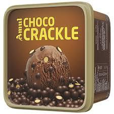 Amul Choco Crackle Ice Cream 1L
