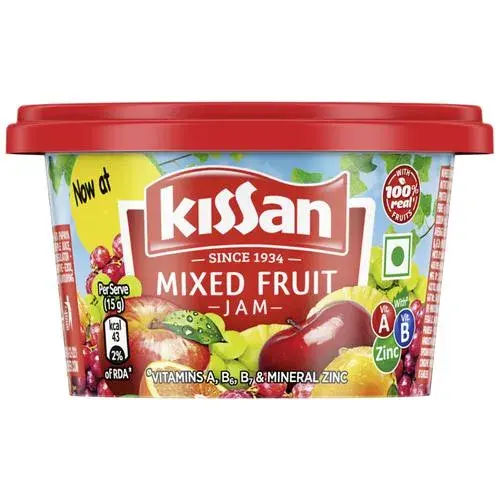 Kissan Mixed Fruit Jam, 95g Box