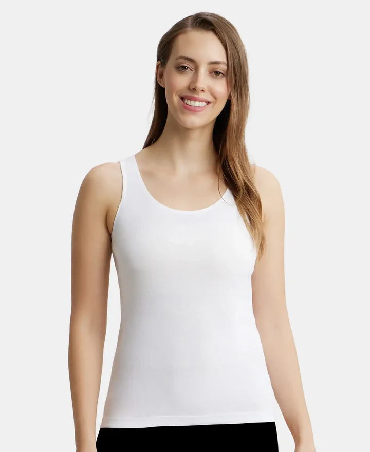 Jockey Woman Comfies Tank Top 1535 M White