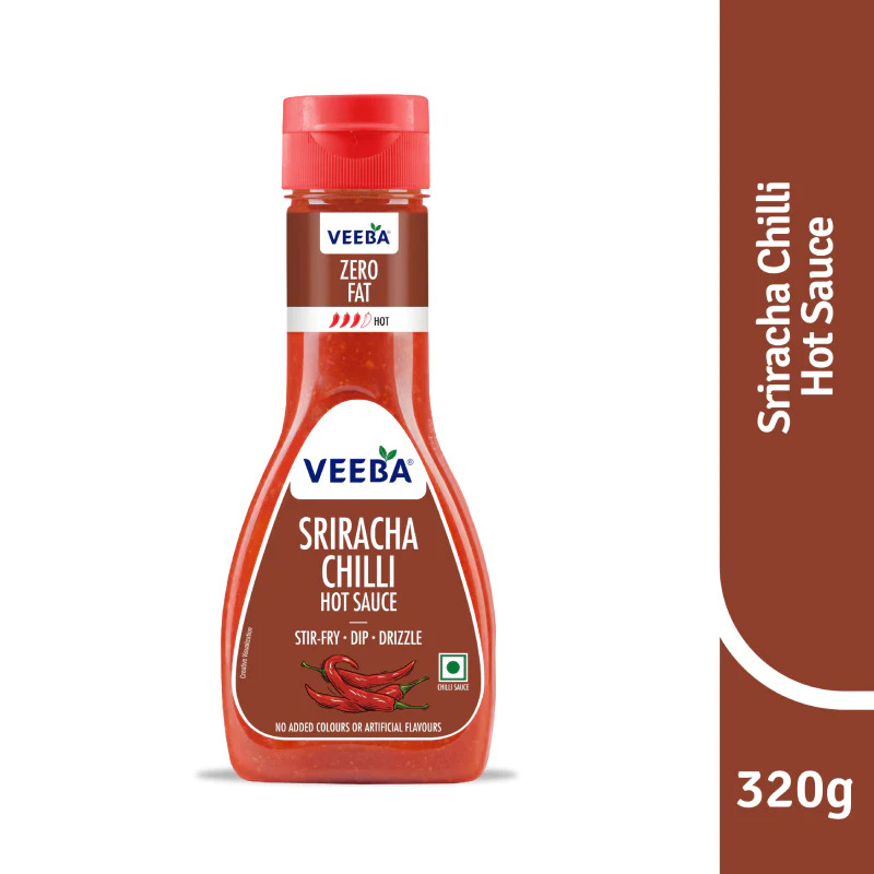 VEEBA Sriracha Chilli Hot Sauce, 320 g