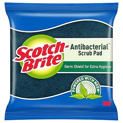 Scotch Brite Antibacterial Scrub Pad 3M