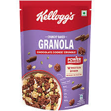 Kelloggs Crunchy Baked Granola Chocolate Cookie Crumble 400gm