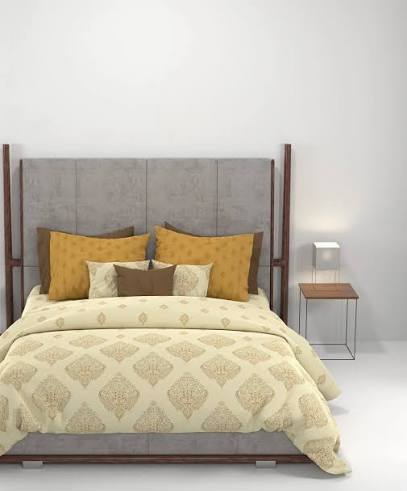 My Trident Carnival Gold KIng Size Badsheet Set 46cm X 69cm Each 1N
