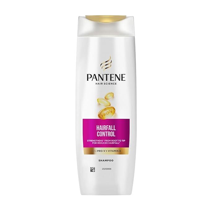 Pantene Hair Science Hair Fall Control Shampoo, 180Ml