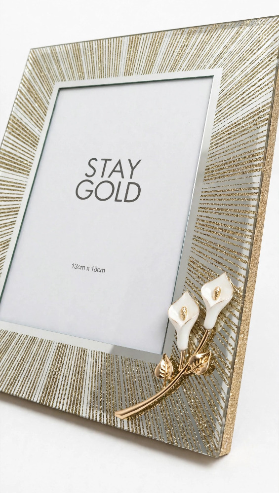 Luxury Glass Frame For Table Top 1pc