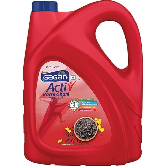 Gagan Active Mustred Oil, 5Ltr