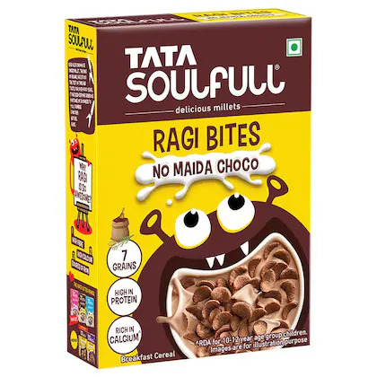 Bulk Deal :- Tata Soulfull Ragi Bites Chocos Breakfast Cereal 375 g ( Pack of 5 )