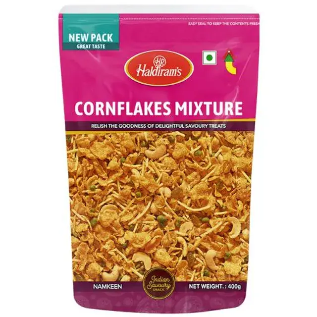 Haldriram Corn Flakes Mixture Namkeen, 400 g