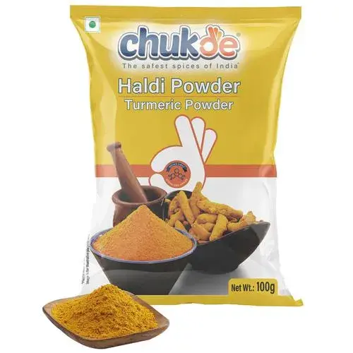BULK DEAL - Chukde Spices Turmeric/Haldi Powder, 100 gm (Pack of 10)