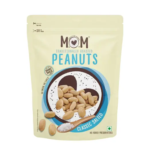 MOM Classic Salted Peanuts, 160 g