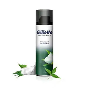 Gillette Pre Shave foam Neem, 196gm