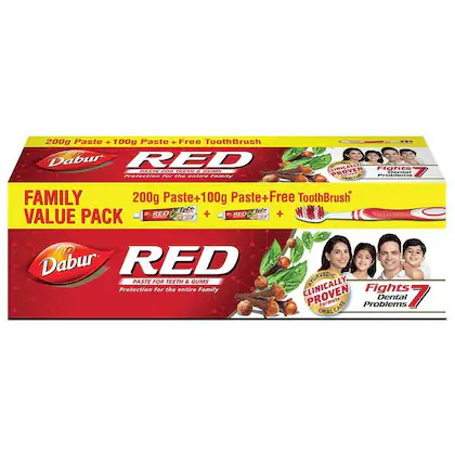 Dabur Red Toothpaste (200 + 100) g