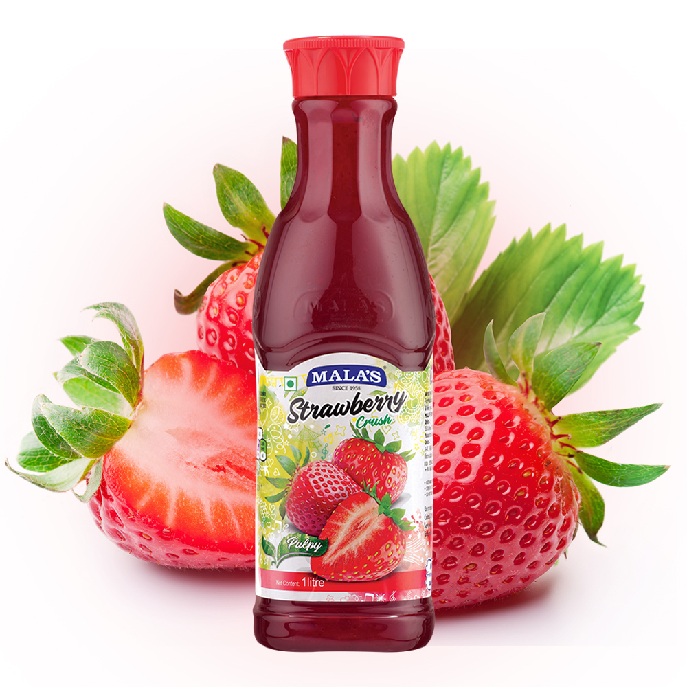 Malas strawberry crush 1L
