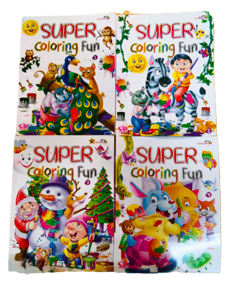 Rainbow Super Coloring Fun 4