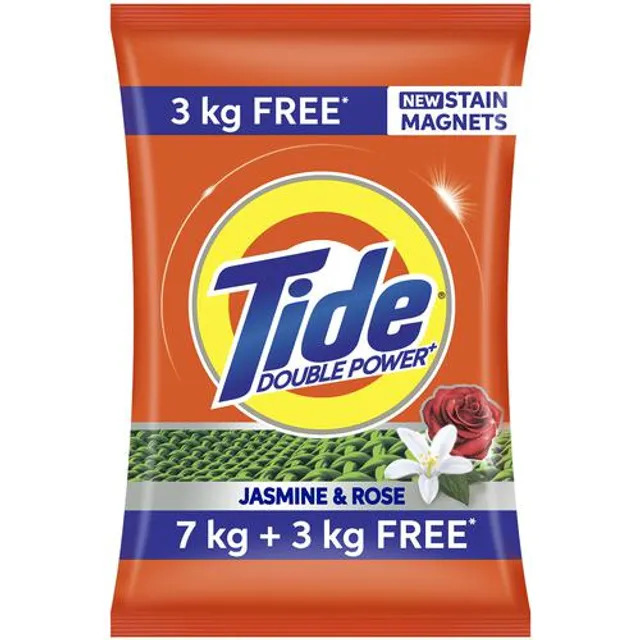 Tide Double Power Jasmine & Rose, 10 kg