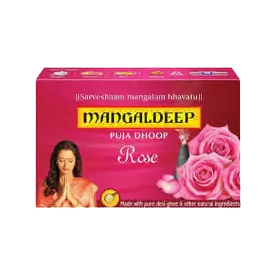 Mangaldeep Dhoop Rose 38g