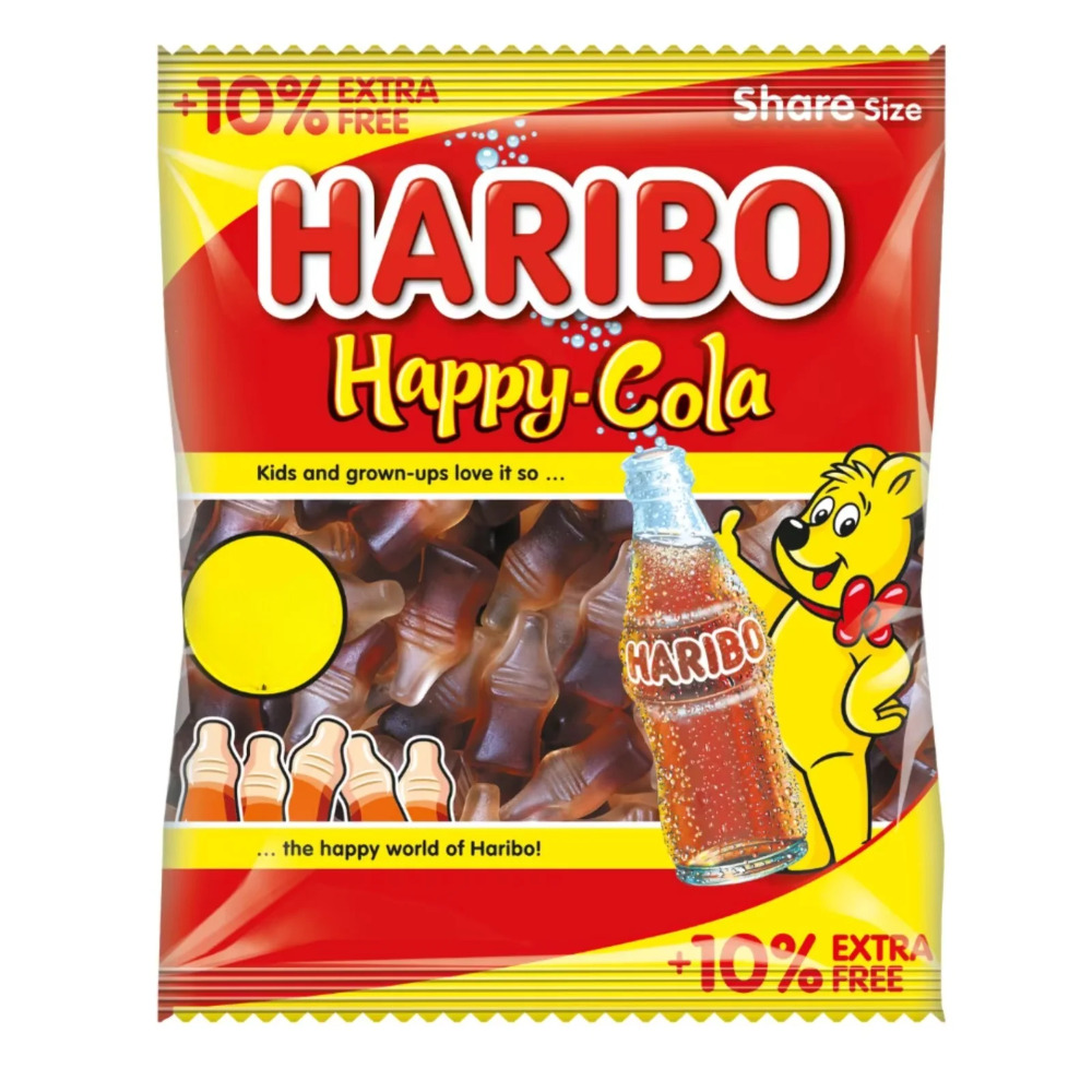 Haribo Happy-Cola Classic Cola Flavour Gums 140g
