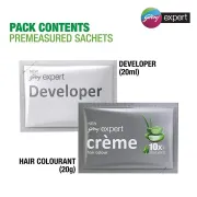 Godrej Expert Rich Creme Hair Colour 20ml + 20g, Burgundy