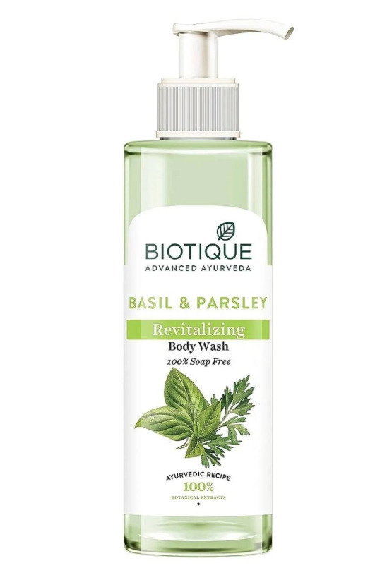 Biotique Basil and Parsley Body Wash Revitalizing 300 ml