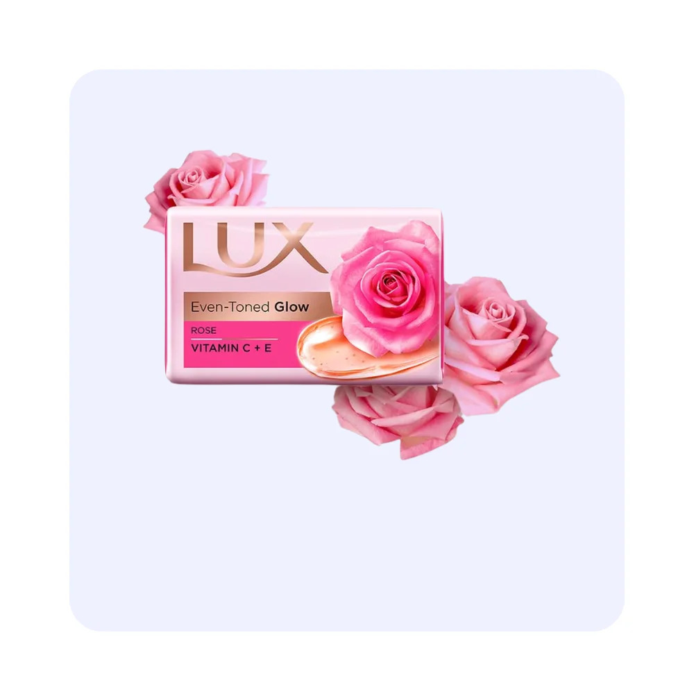 Lux Radiant Glow Rose Vitamin C+E, 4*39G
