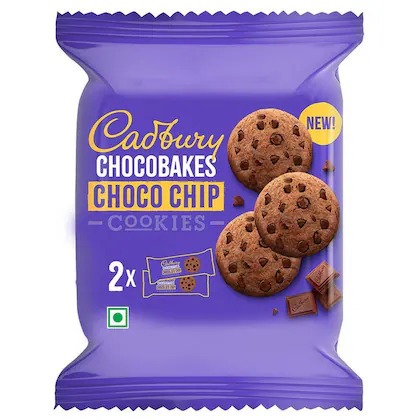 Cadbury Choco Bakes Choco Chip Cookies, 167G