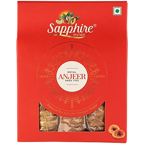 Sapphire Dry Nuts Royal Anjeer/Dried Figs, 250 g