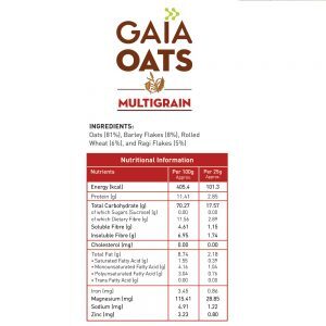 Gaia oats multigrain, 500g