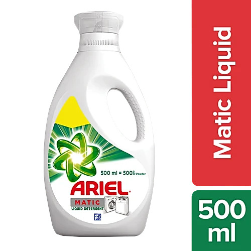 Ariel Matic Top & Front Load Liquid Detergent, 500 ml