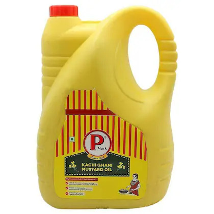 Pmark kachi ghani mustard oil 5 litter