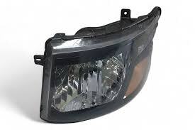 H/L ASSY SPRO BLK WT MOTOR- Left-Side Headlamp Assembly For Mahindra Scorpio